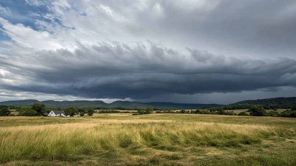 Example photo of a tornado warning alert on a phone screen